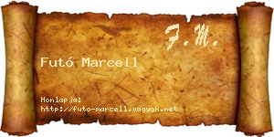 Futó Marcell névjegykártya